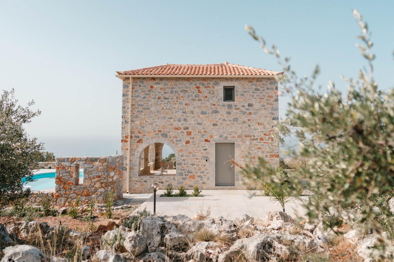 Villa Dioni Ena Pyrgos Bagian luar foto